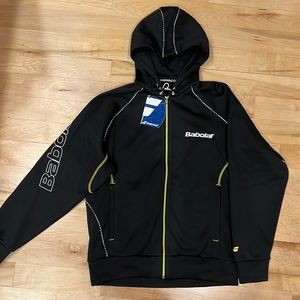 Babolat Men’s Full Zip Hoodie Medium NWT